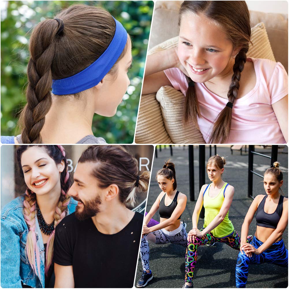 Anezus 250 Pcs 3mm Black Elastics Small Hair Ties Hair Bands Accessories for Girls: Black Elastics(3mm)