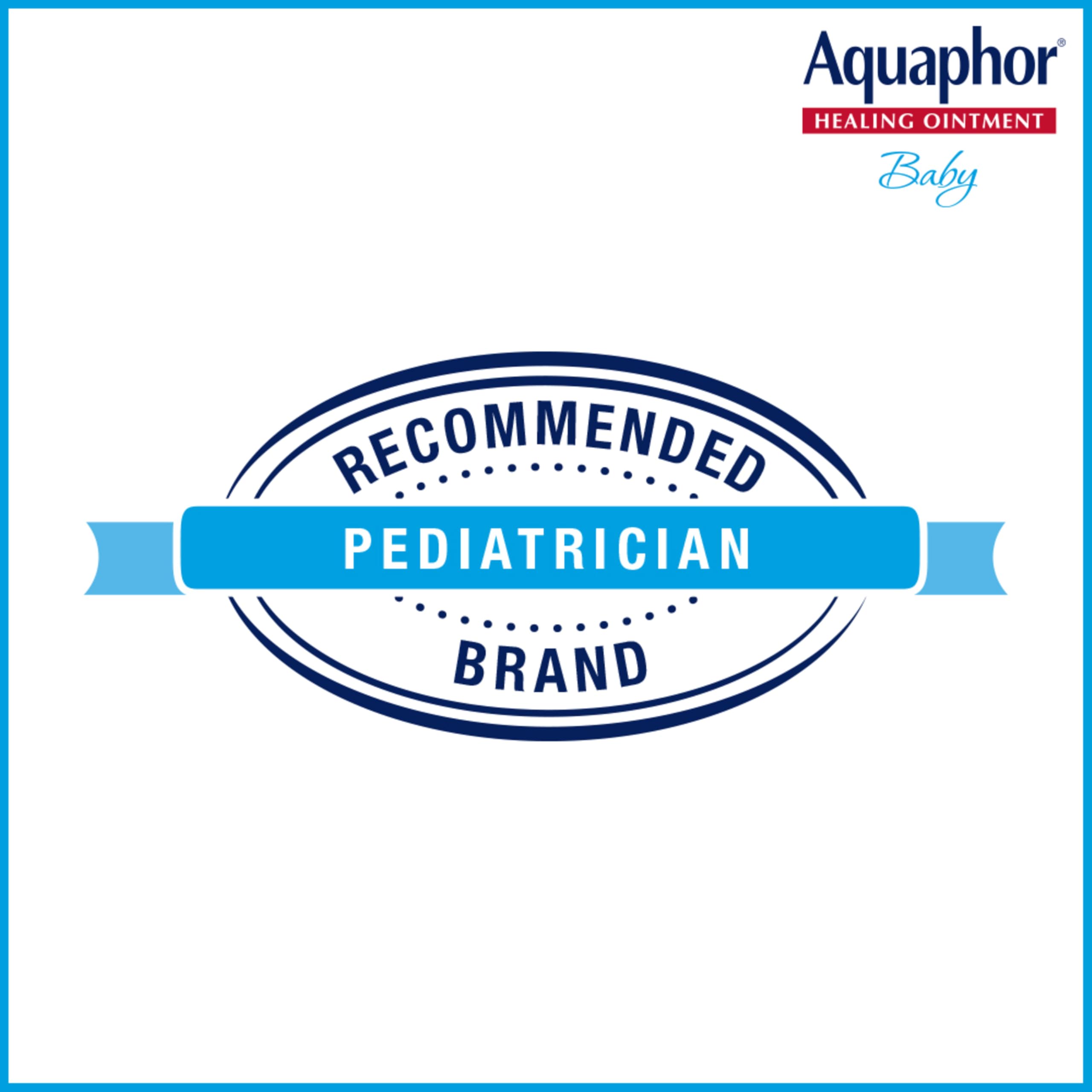Aquaphor Baby Healing Ointment Diaper Rash and Dry Skin Protectant, 3 oz (Pack of 3)