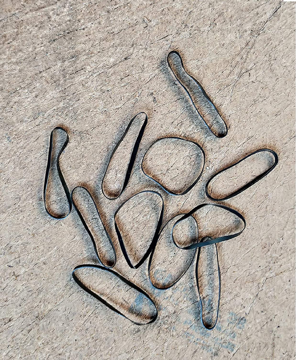 advancedestore Small Elastics Stretchy Hair Tie Ponytail Hair Rubber Band Holder for Women (Black)- (Pack of 240)