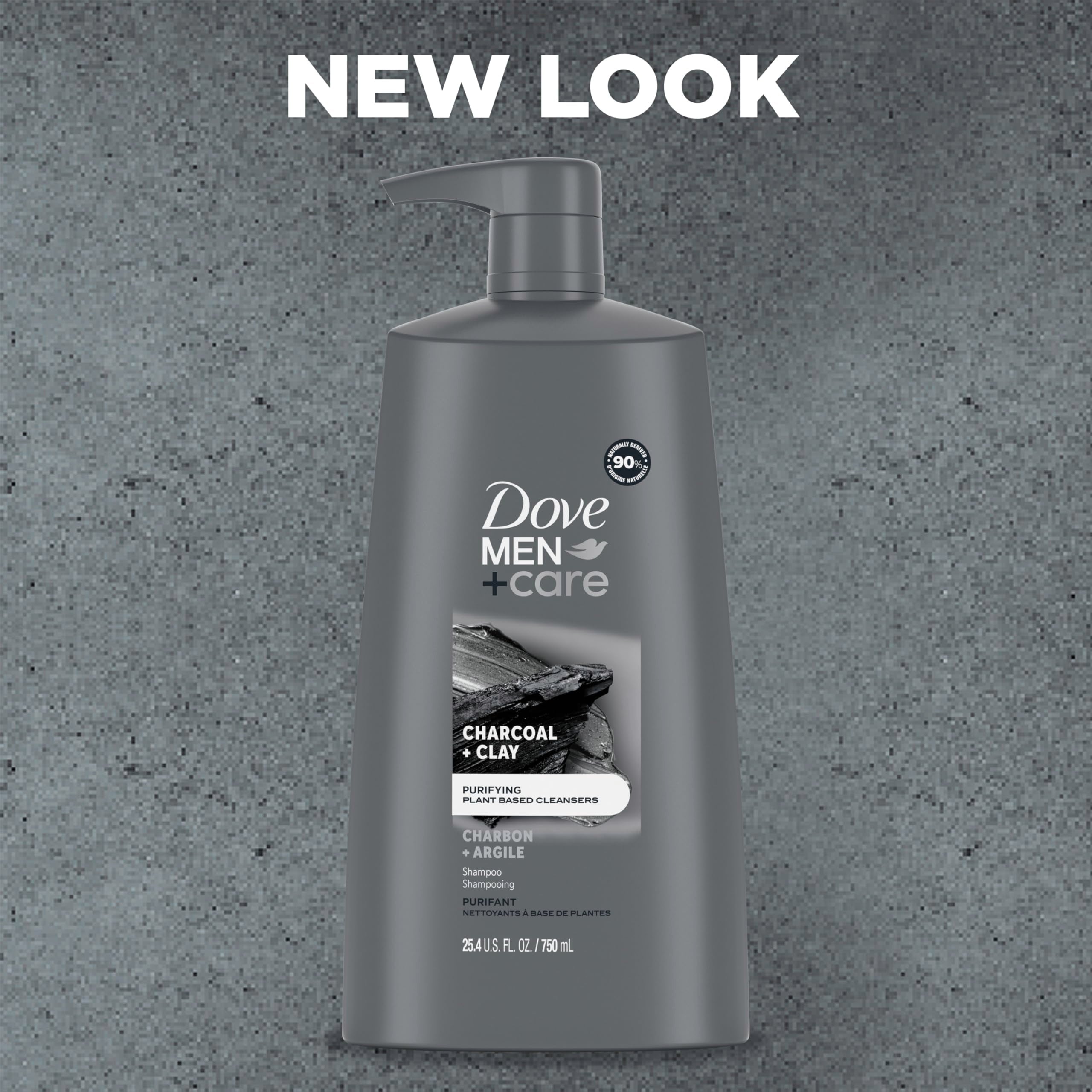 Bouteille en plastique 100 % recyclé et recyclable. Shampoing non testé sur les animaux. Dove ne pratique aucun test sur les animaux à l'échelle mondiale.