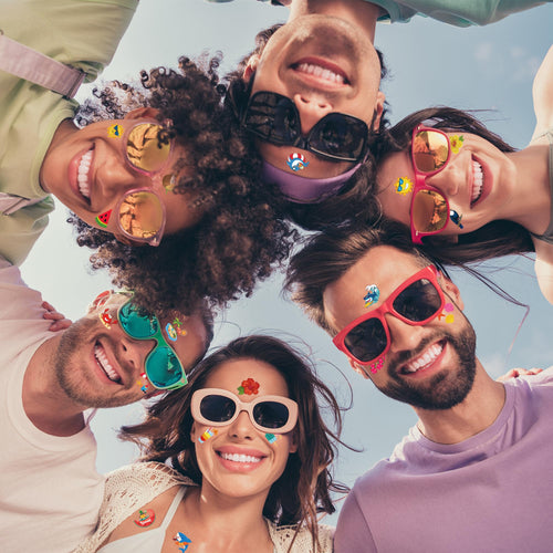 150 PCS Summer Temporary Tattoos, 6 Sheets Waterproof Fake Tattoos with Tropical Fruits Flamingos Hello Summer for Adults Pool Party, Hawaiian Stickers for Hawaiian Luau Party Favors Supplies