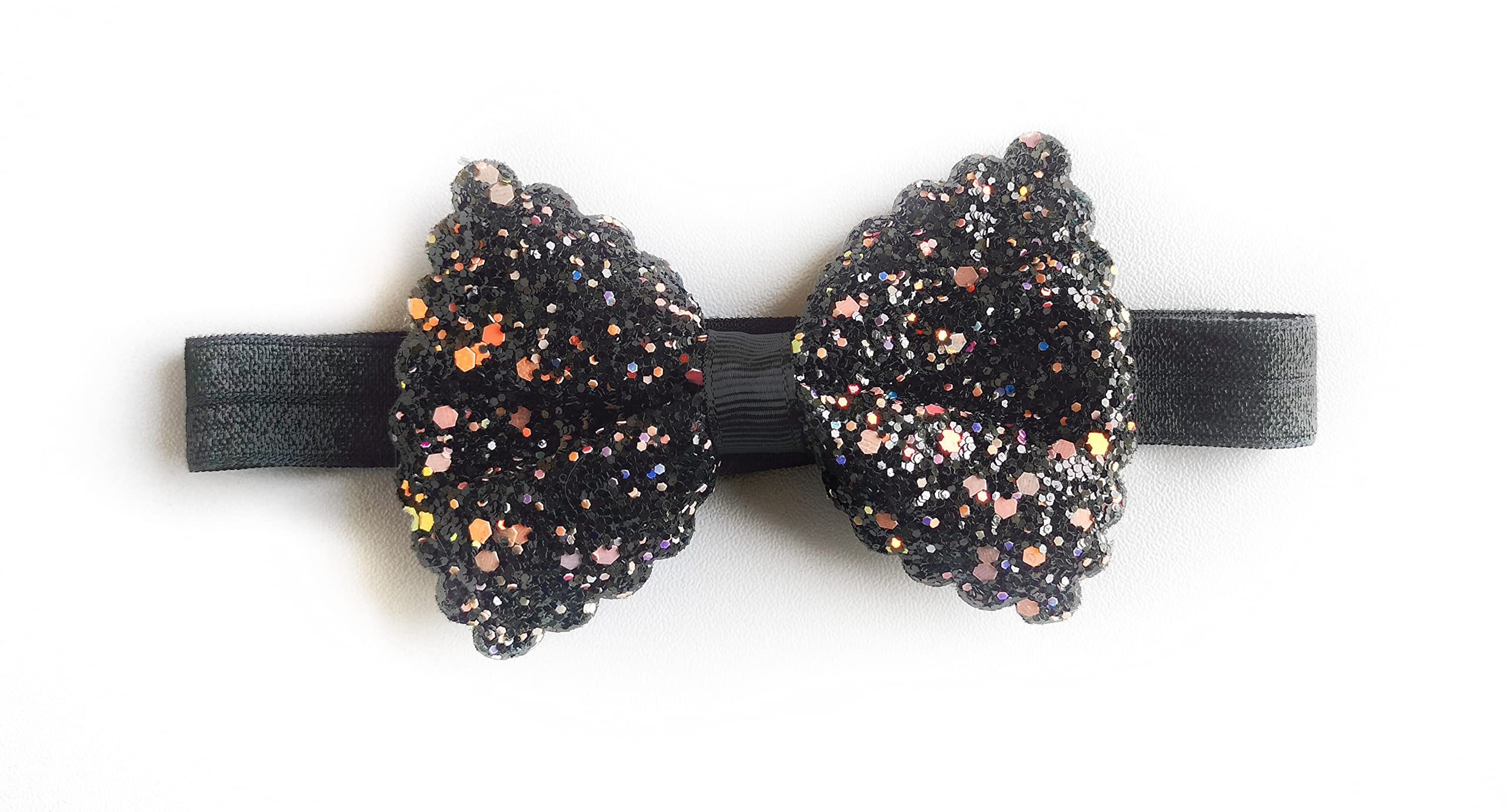 ANNA CREATIONS 3 Pcs Baby Girls Super Stretchy Premium Soft Elastic multi-colored Bow kids Headband Hair Accessories for Baby Girls