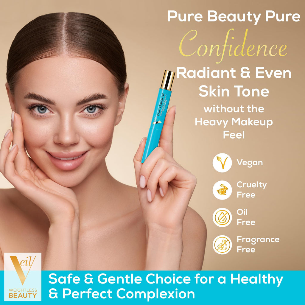 1N Porcelain Neutral : Veil Cosmetics Complexion Fix Concealer - Porcelain