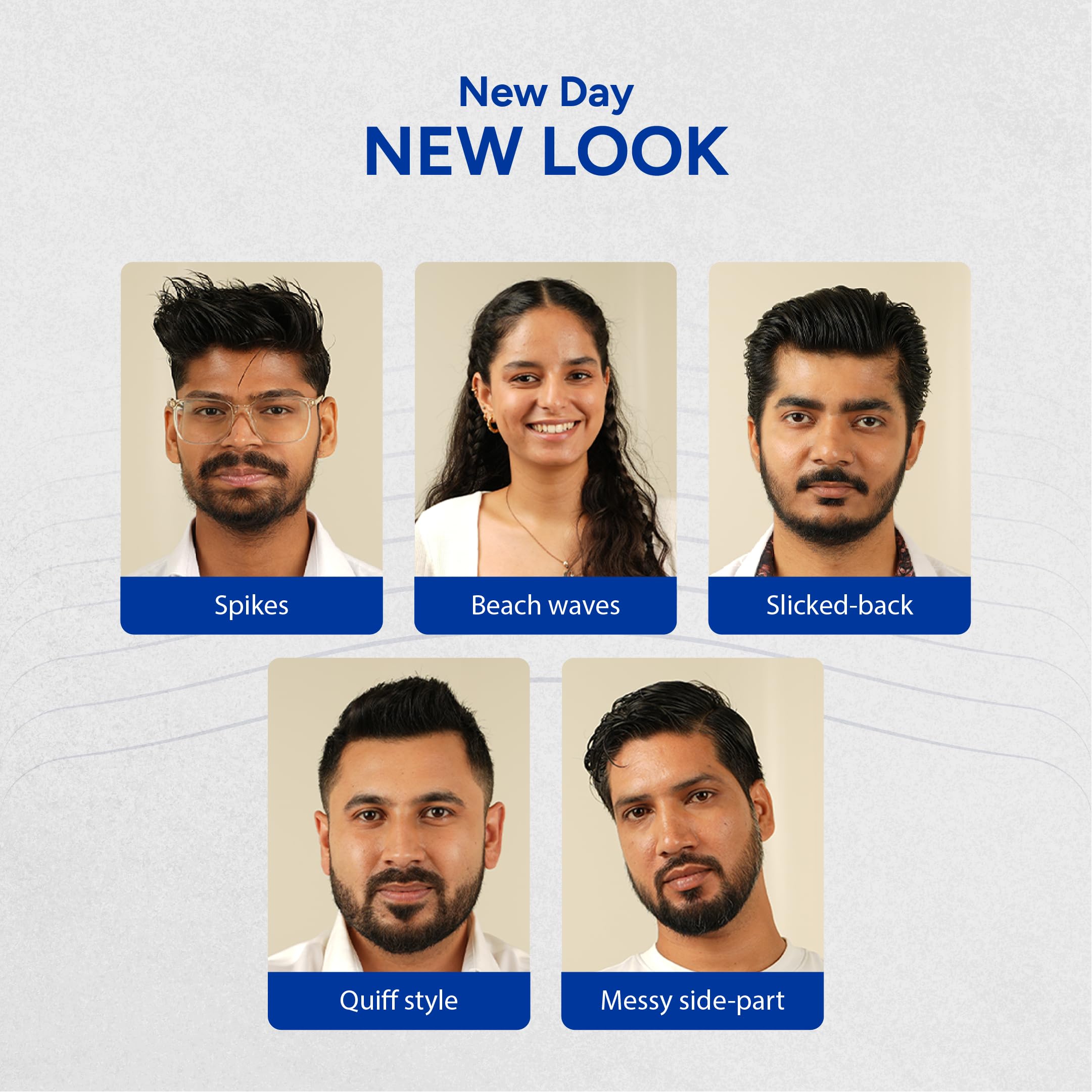 Arata Styling Combo of 2 - Hair Cream (50 ML) & Styling Hair Gel (50 ML) | For Glossy & Matte Looks | Soft & Strong Hold | Defined, Frizz-Free Hair | Adds Texture & Boosts Moisture | For All Hair Types