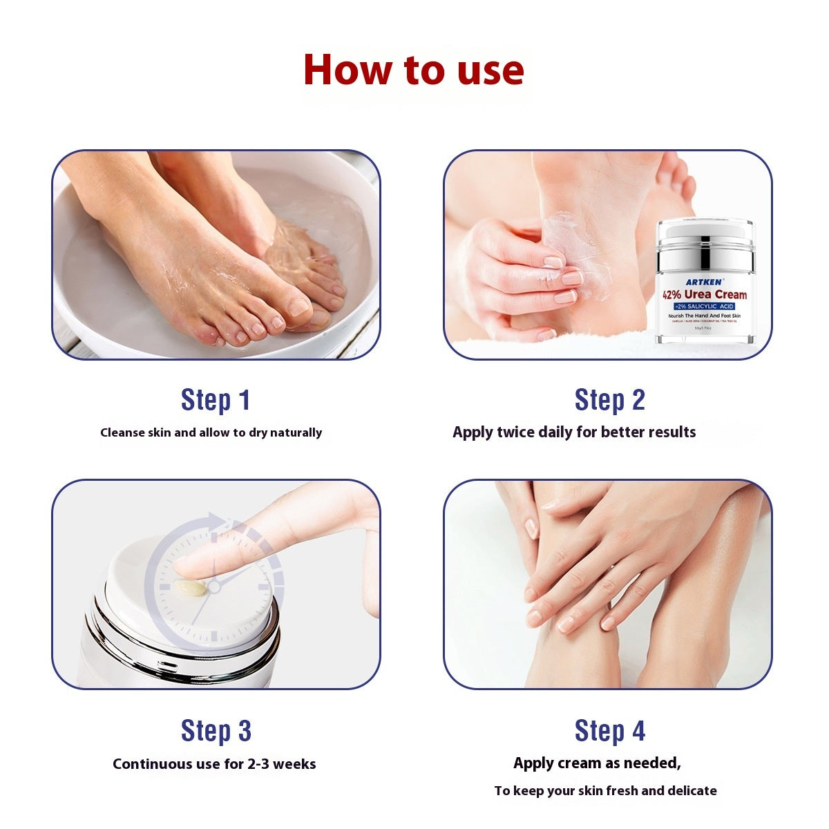 422 Salicylate Urea Cream Anti-chapping Moisturizing Cream