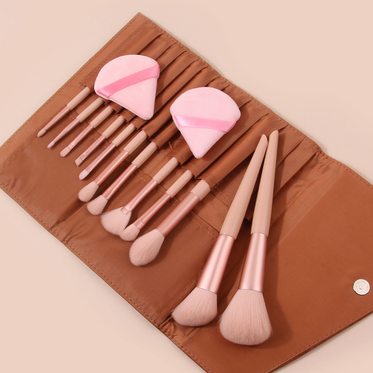 12 PCs Makeup Brush Set Soft Hair Beauty Tools