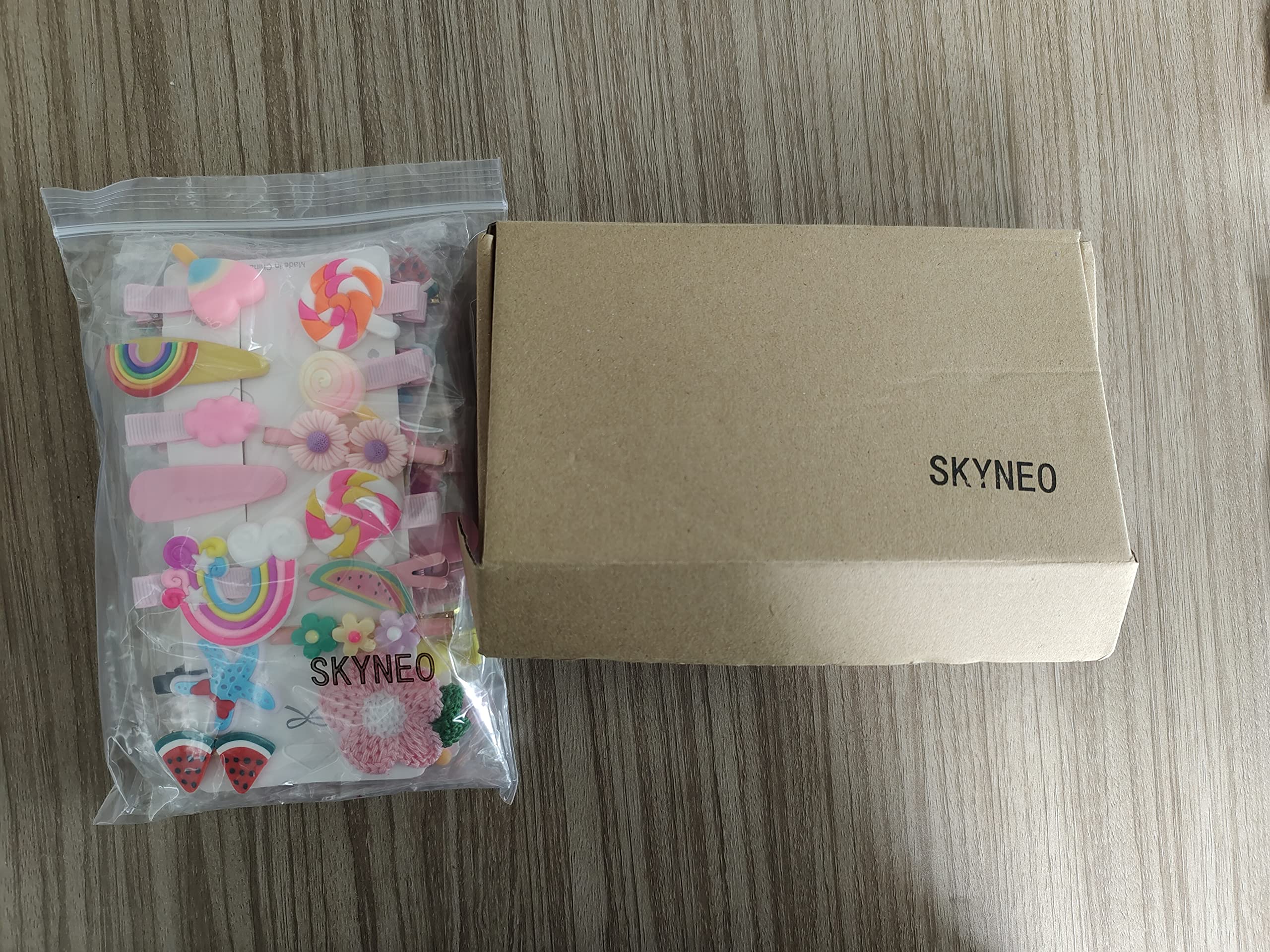 42 Pieces Baby Hair Clips, Hair Pin, Barrettes for Girls, Toddler Girls Hair Accessories, Kids Hair Clips for Styling, Flower Rainbow Candy Fruits Butterfly Hair Barrettes