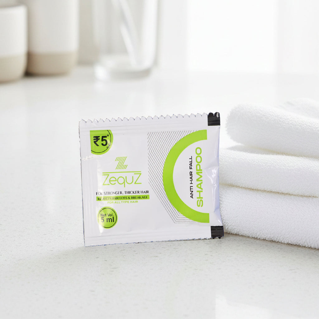 Zequz Anti-hair Fall Strengthening Shampoo Sachet (5 Ml  1 Pc)