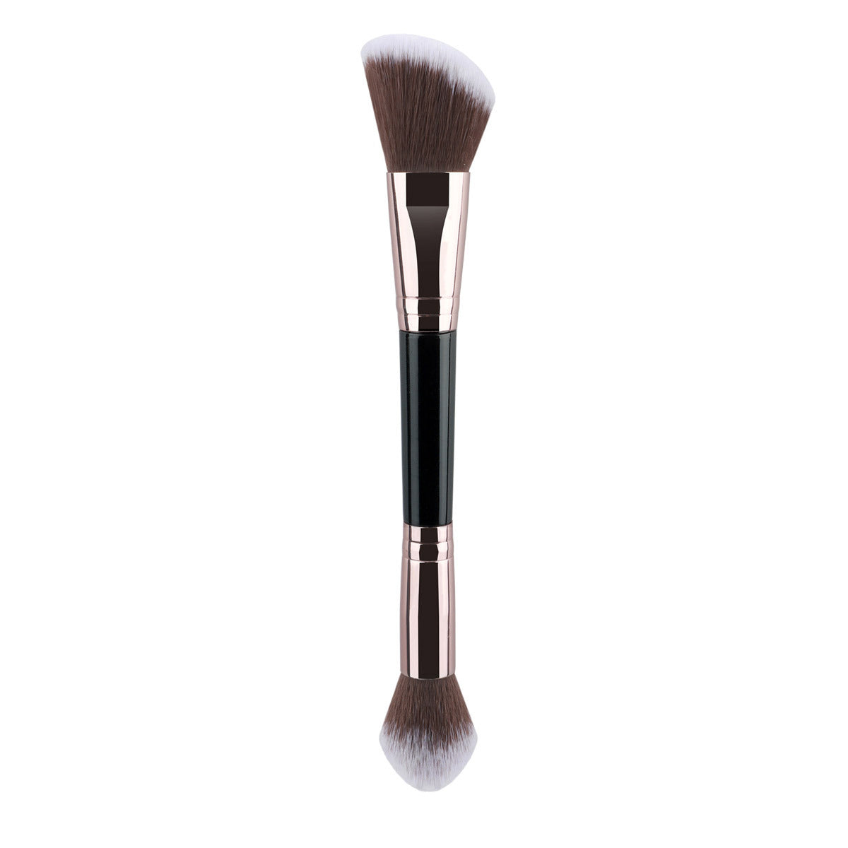 3 PCs Double-ended Makeup Brush Suit Soft Foundation Shading Brush Beauty Tools