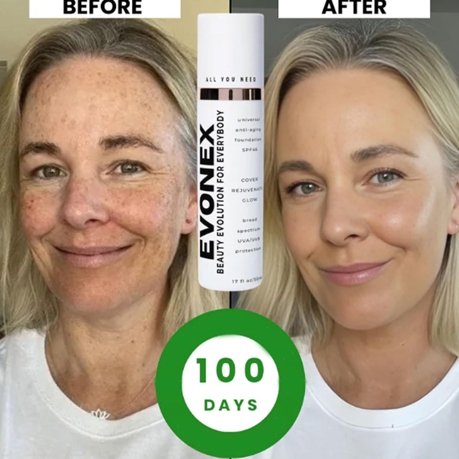 Anti-Aging Liquid Foundation Skin Recovery