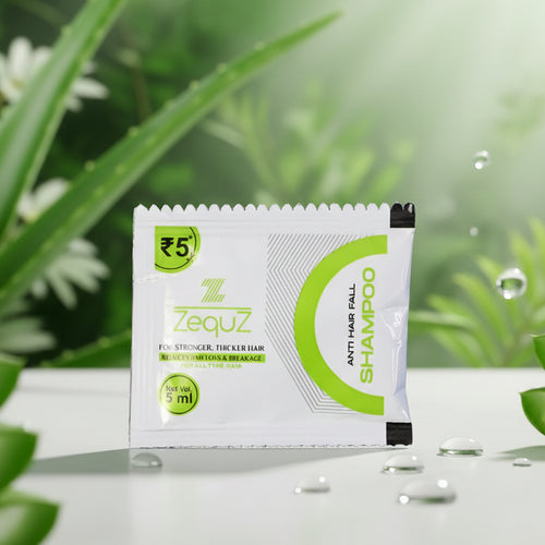 Zequz Anti-hair Fall Strengthening Shampoo Sachet (5 Ml  1 Pc)